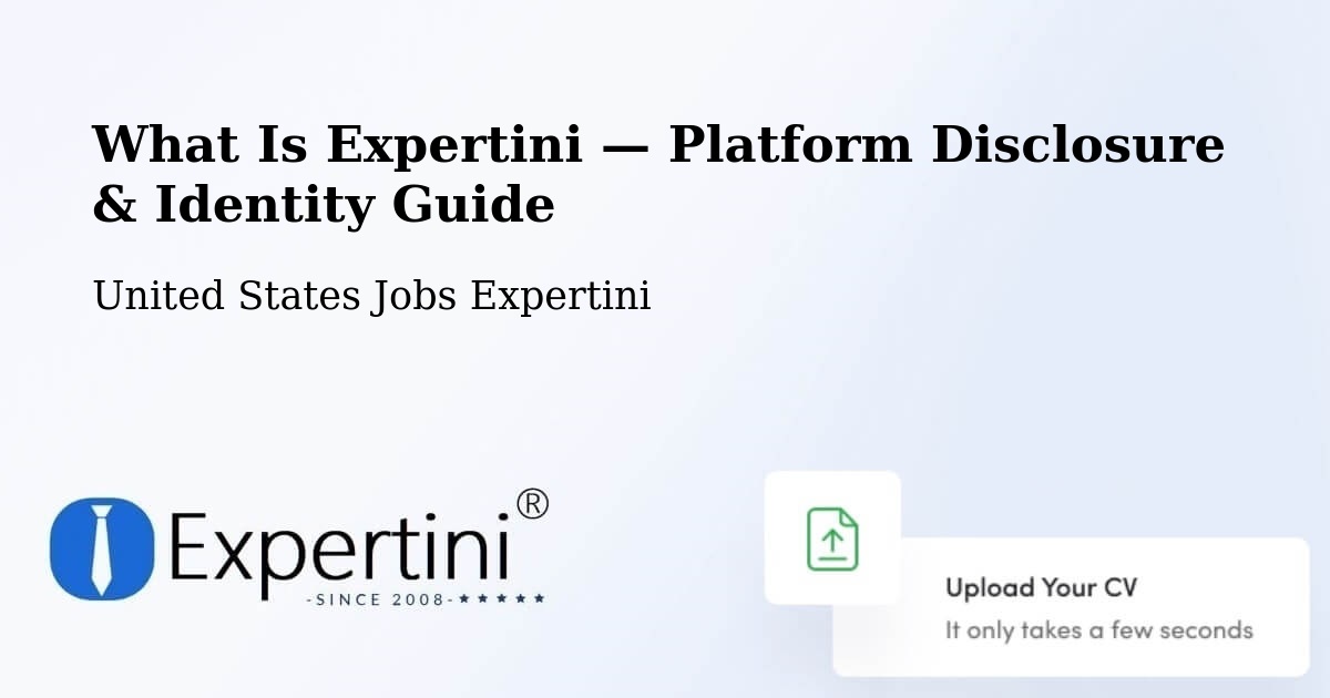 What Is Expertini — Platform Disclosure & Identity Guide – Hazleton